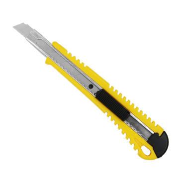 Cuchillo cortador para uso general de hoja plegable de uso general de seguridad afilada de 9 mm